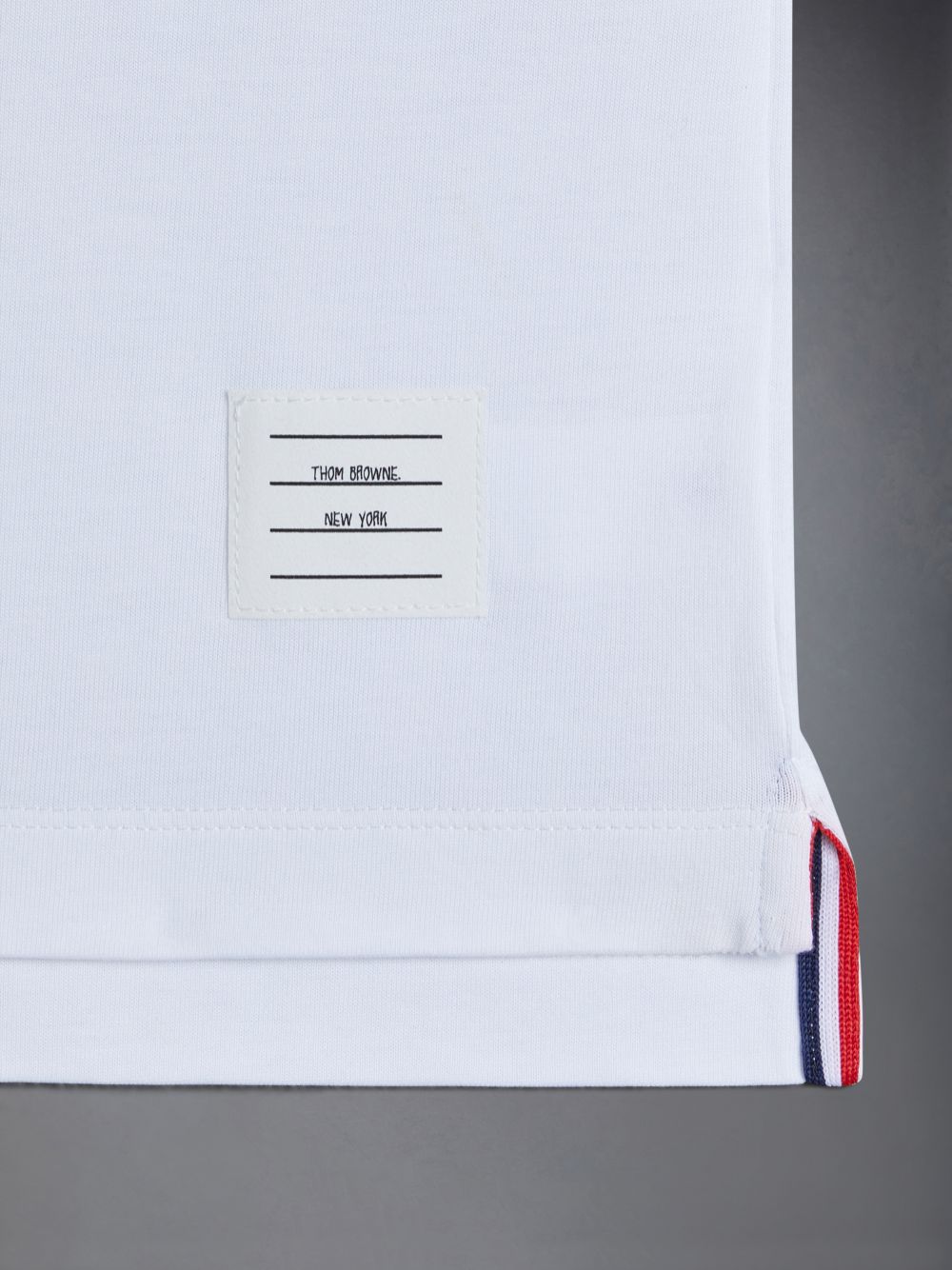 Girls's Thom Browne Cotton Hector T Shirts White | QCW54A48496
