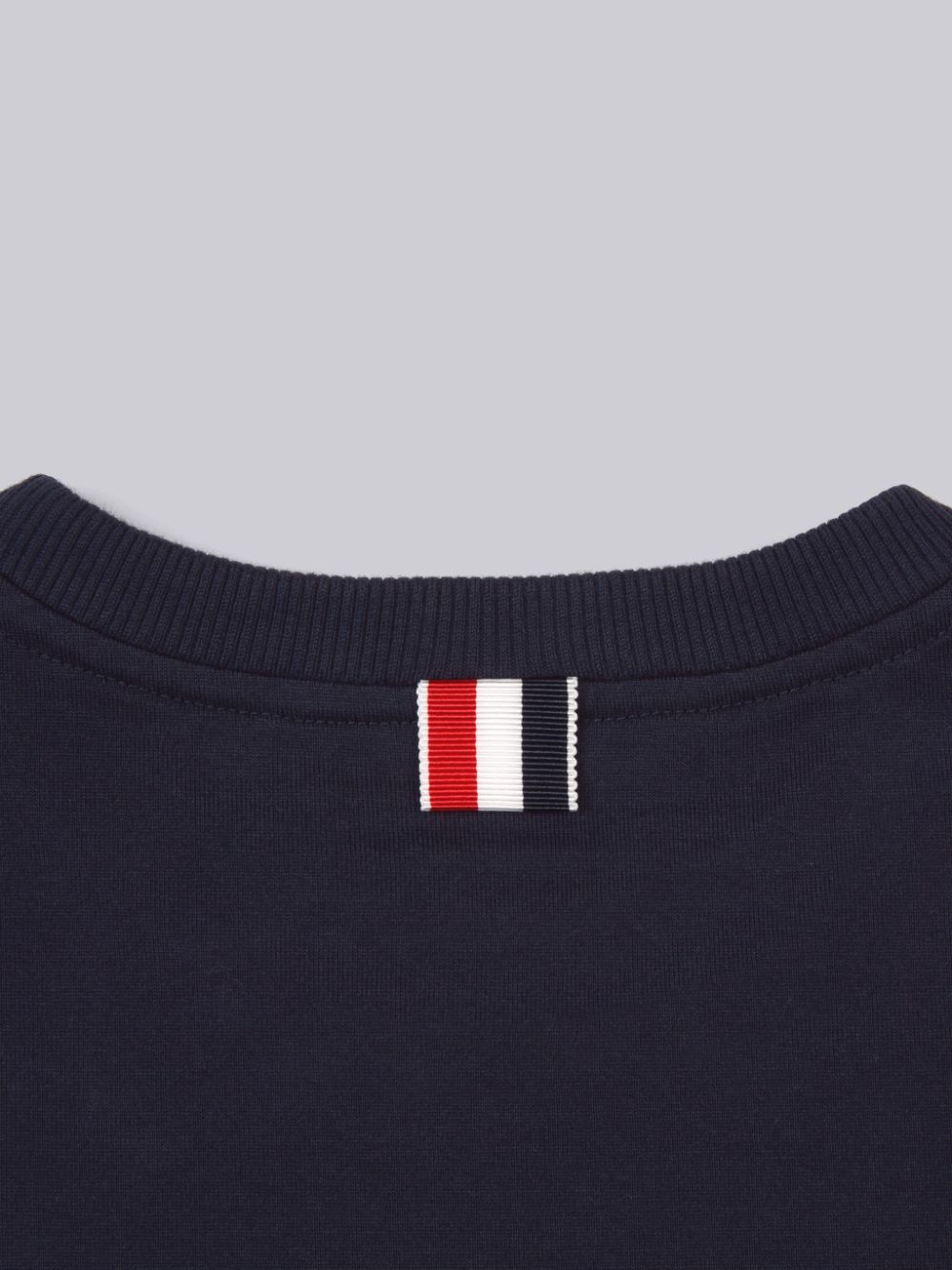 Girls's Thom Browne Cotton Jersey Short Sleeve T Shirts Navy | XRX81O24699