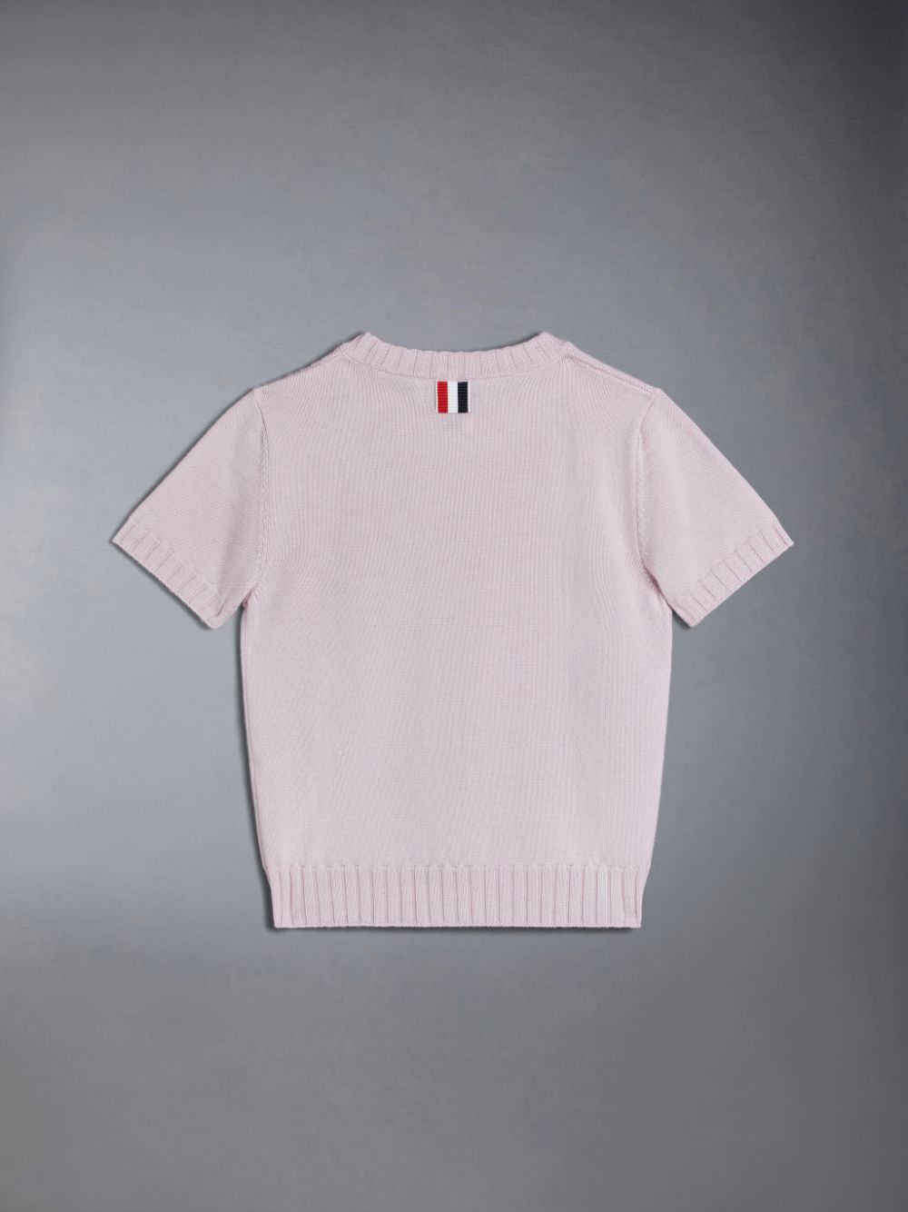 Girls's Thom Browne Wool Knit T Shirts Pink | PKT03K42228