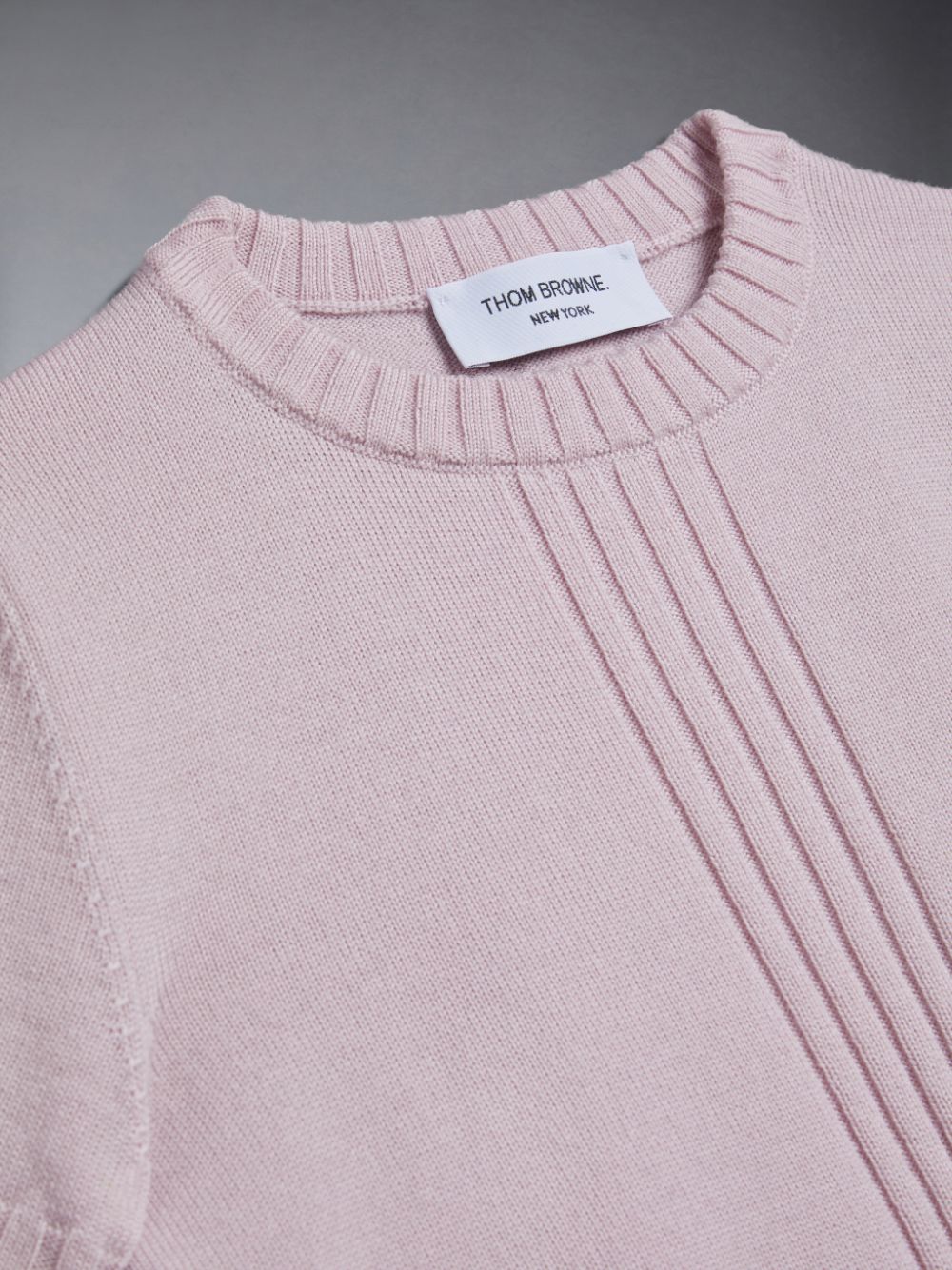 Girls's Thom Browne Wool Knit T Shirts Pink | PKT03K42228