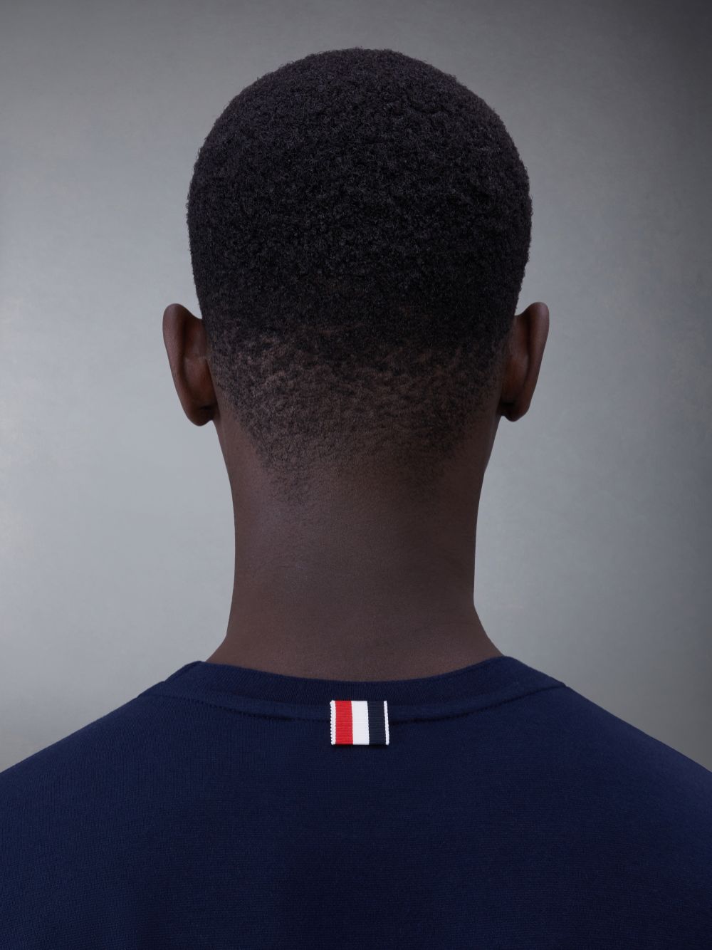 Men Thom Browne Oversized Short Sleeve Pocket T Shirts Blue | WMU89X24306