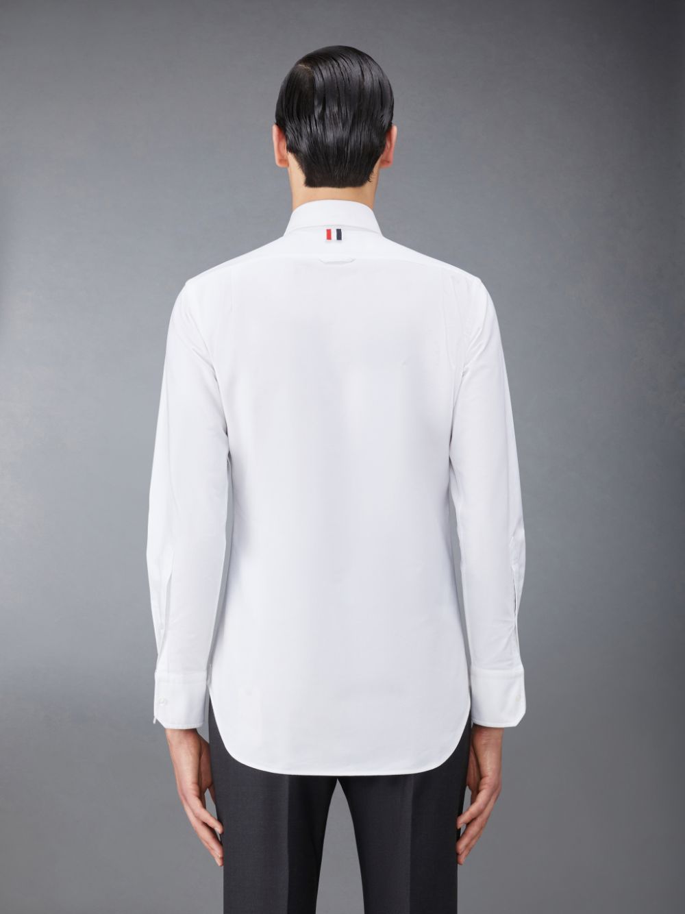 Men Thom Browne Oxford Classic Shirts White | YYD00T51526