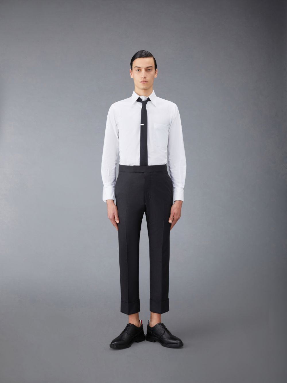 Men Thom Browne Oxford Classic Shirts White | YYD00T51526