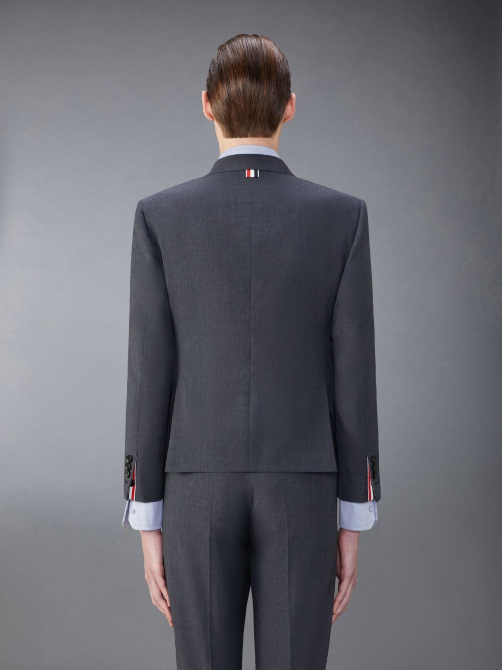Men Thom Browne School Uniform Sport Coats Grey | BUD98Z38547