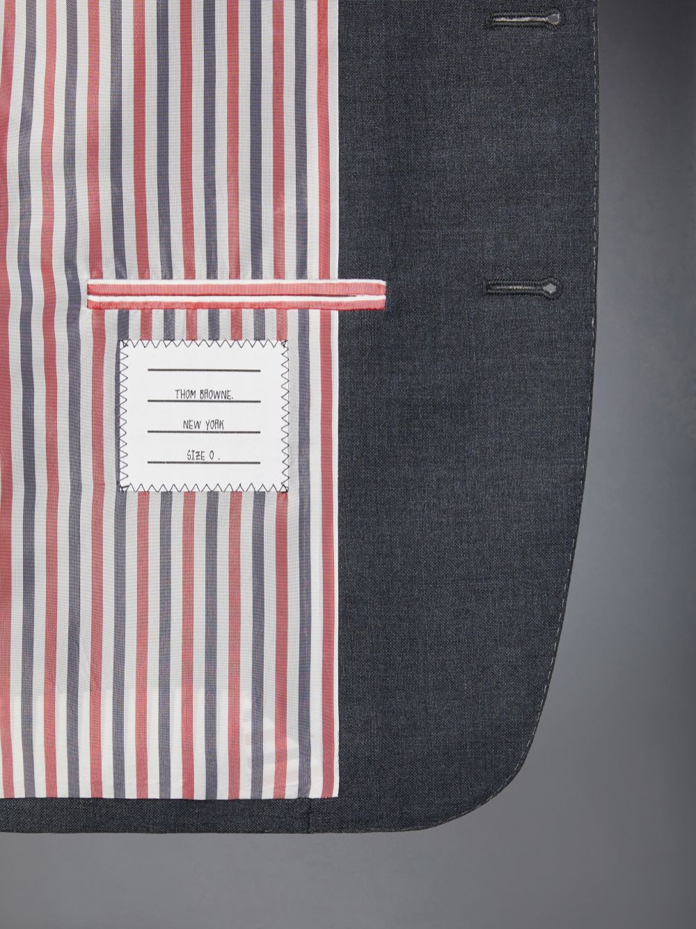 Men Thom Browne School Uniform Sport Coats Grey | BUD98Z38547