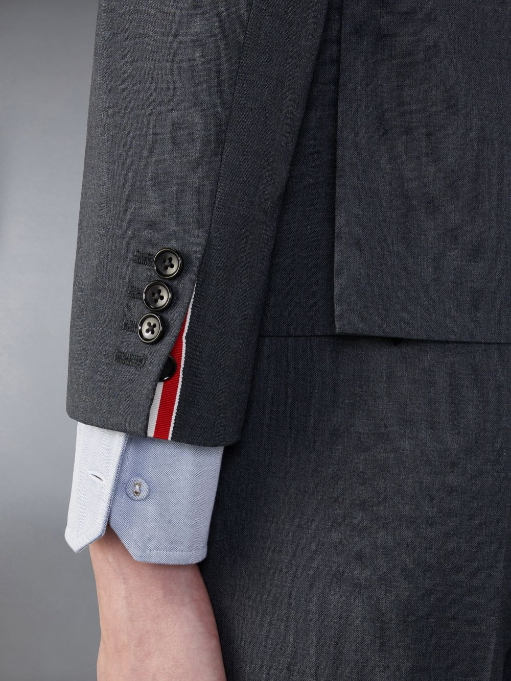 Men Thom Browne School Uniform Sport Coats Grey | BUD98Z38547