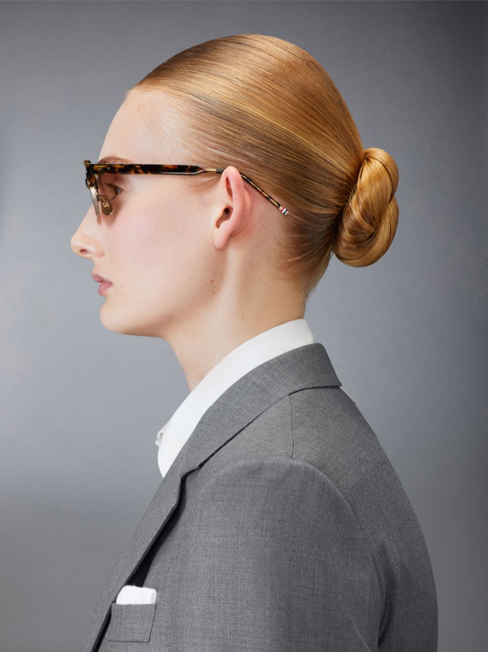Men Thom Browne Tokyo Tortoise And 12k Gold Acetate And Titanium Oval Sunglasses Brown | OJJ51C91798