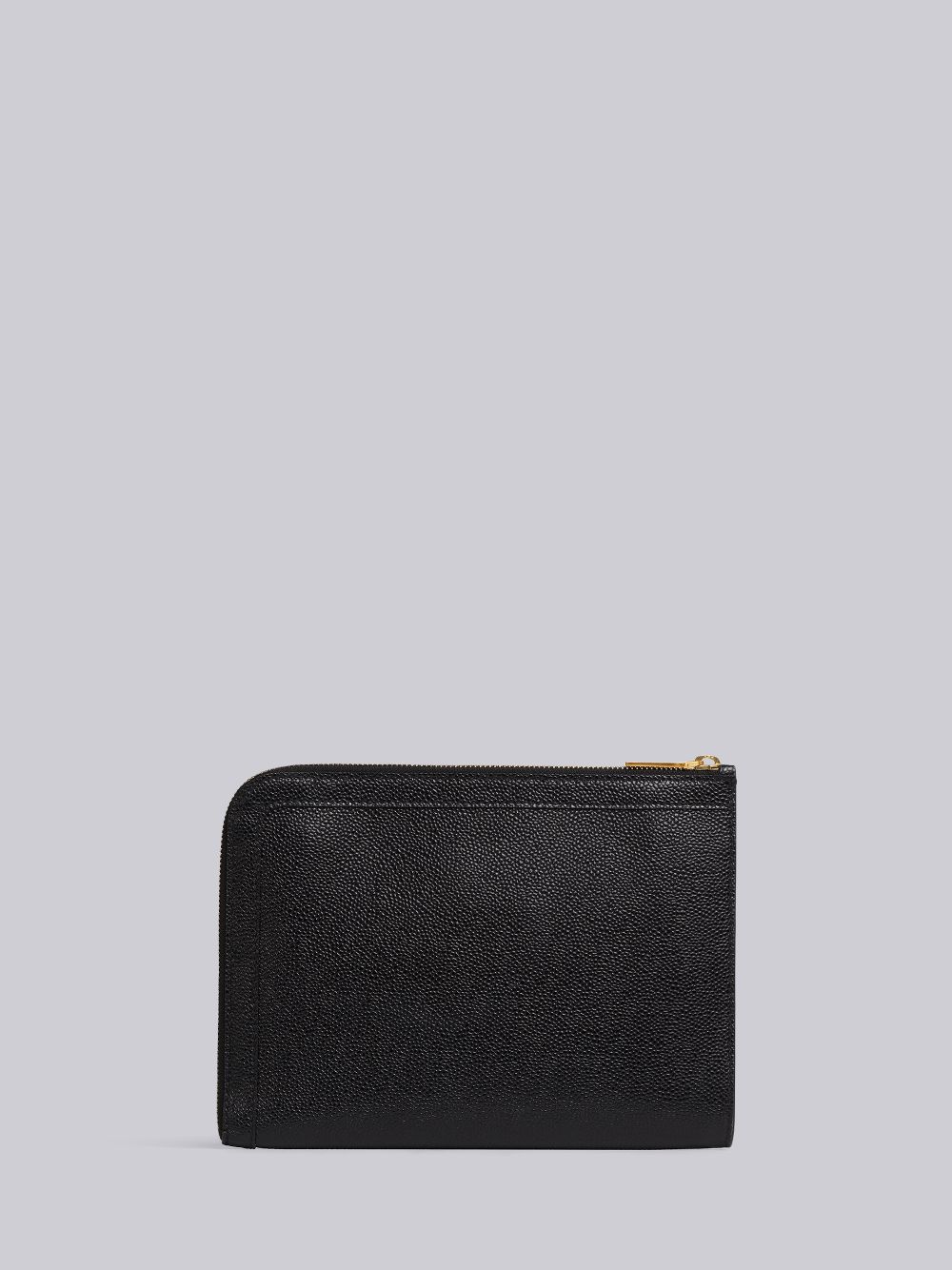 Men Thom Browne mini Gusset Clutch Bags Black | CIV21Q34023