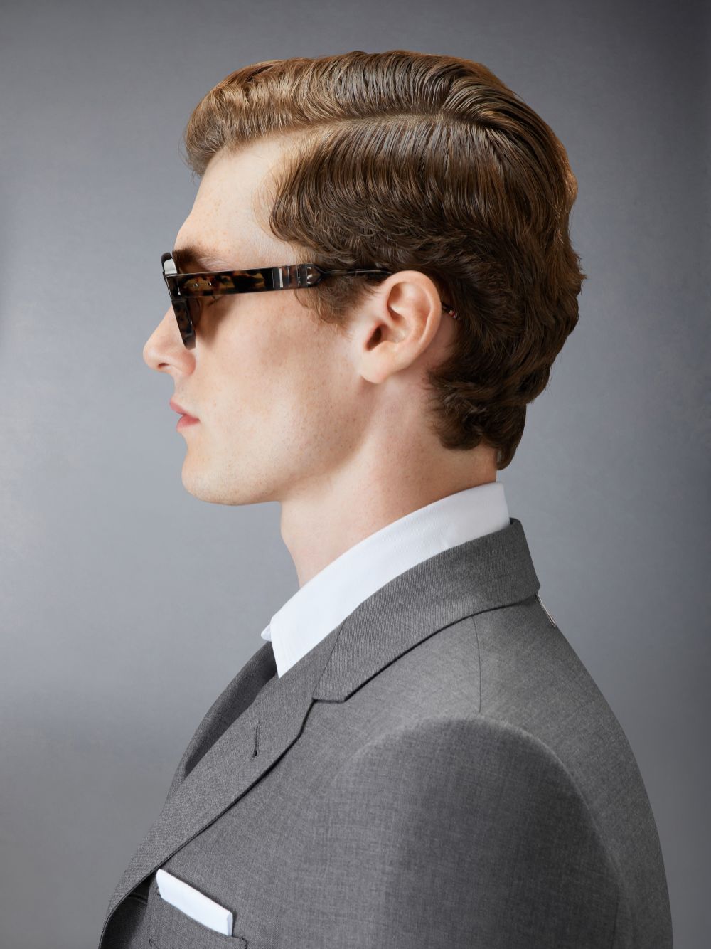 Women Thom Browne Tokyo Tortoise Acetate Round Sunglasses Brown | JYQ36B96879