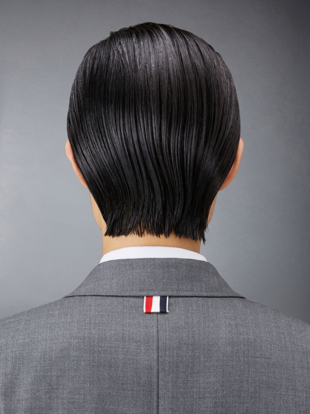 Women Thom Browne Twill Sack Sport Coats Grey | BLX86T69943
