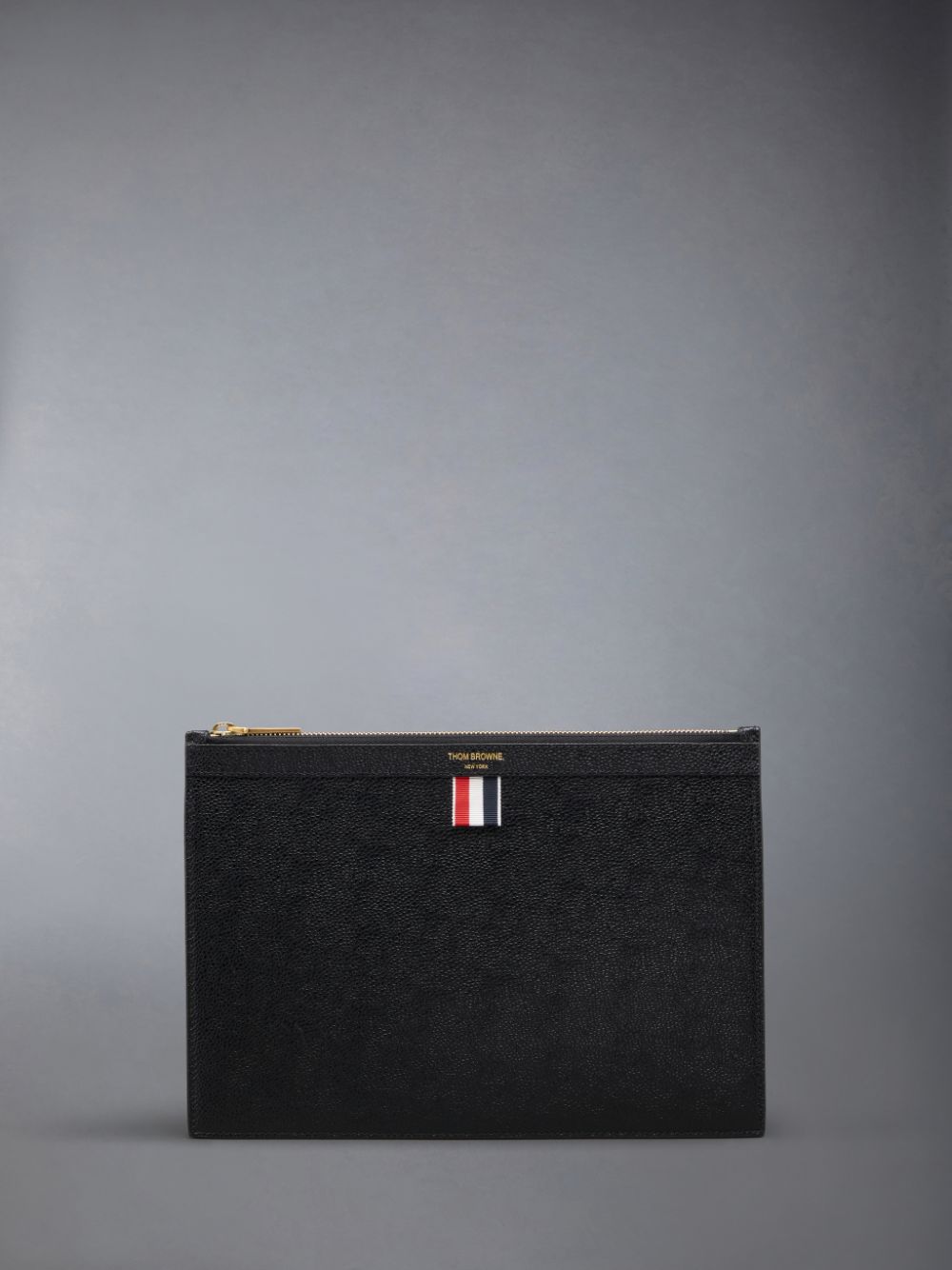 Women Thom Browne small leather Clutch Bags Black | RRP96W89297